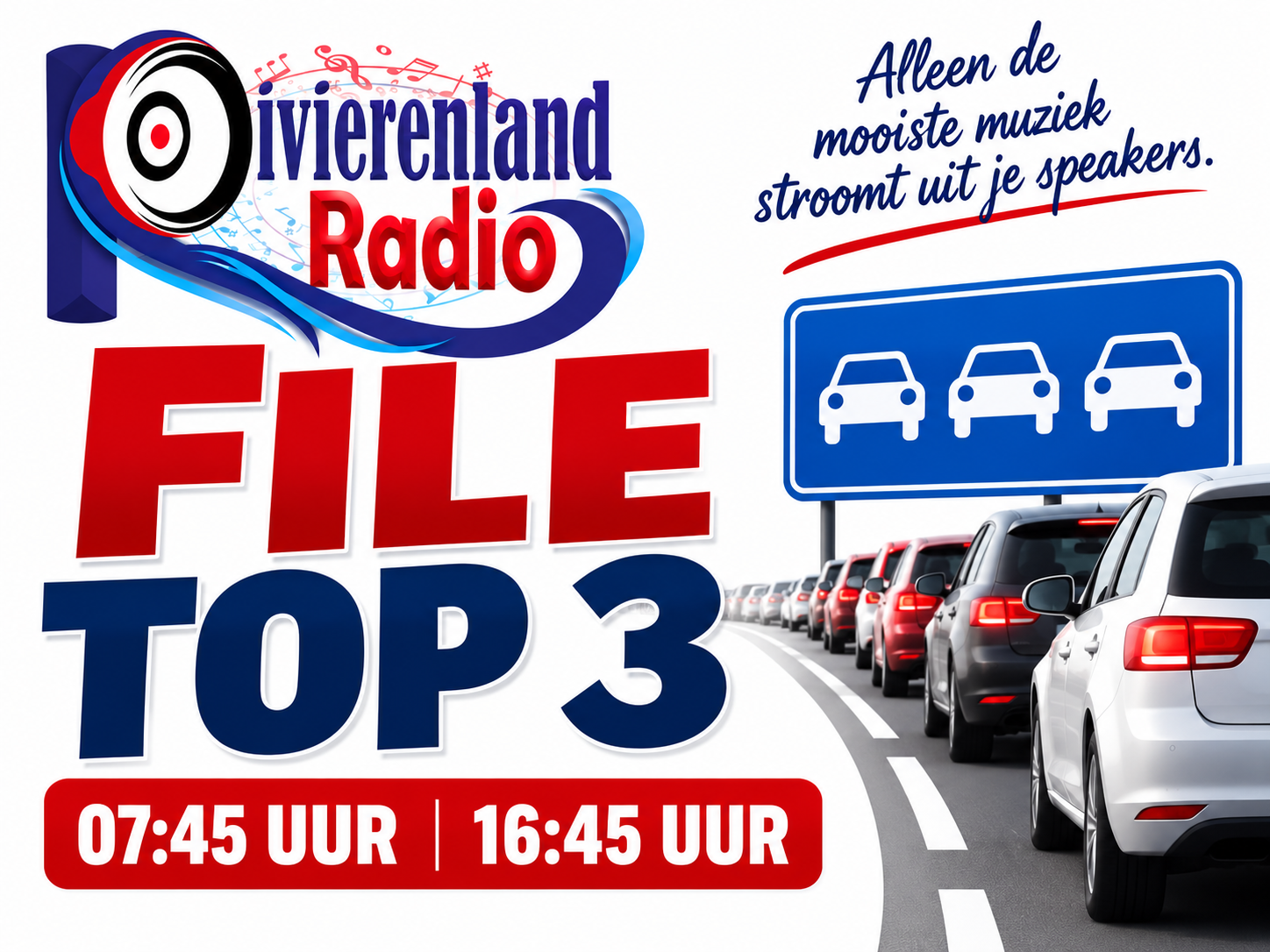 Jouw favoriete muziek in de File Top 3