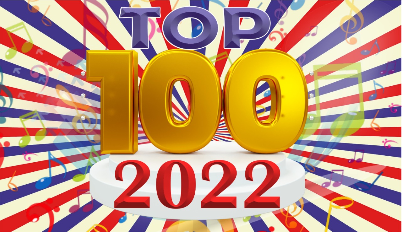 Rivierenland Radio met de TOP 100 van 2022 op oudejaarsdag.
