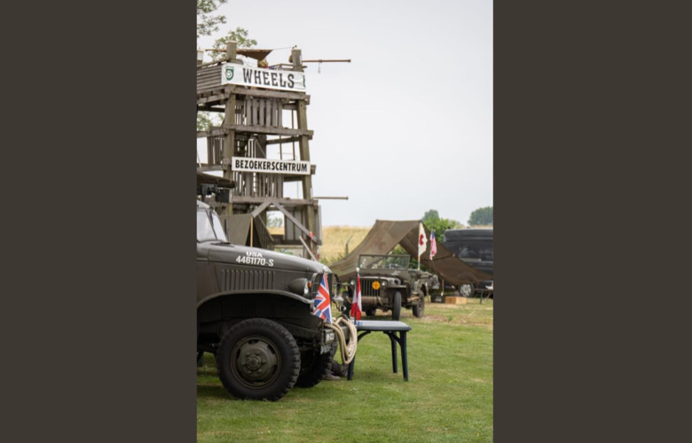 Militaire voertuigendag Bezoekerscentrum geslaagd Heerewaarden