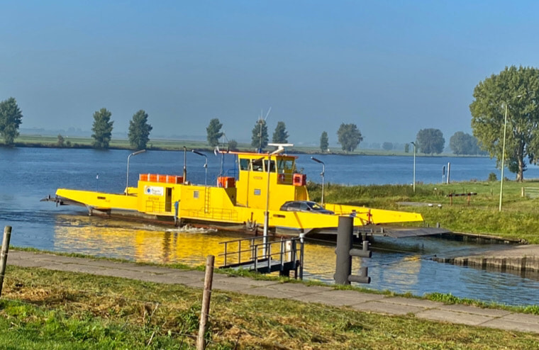 Bergsche Maasveren blijven nog even gratis voor iedereen Well