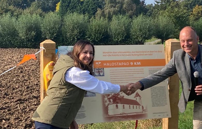 Halostapad bij Aalst officieel geopend Aalst