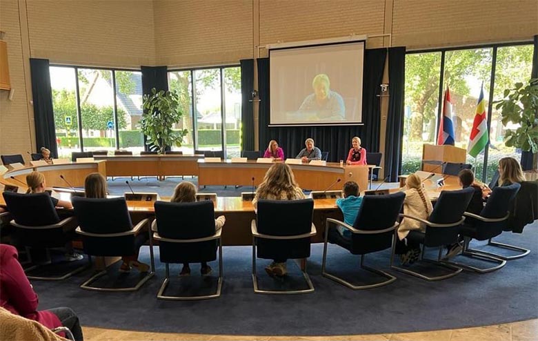 Leerlingenraad De Bogerd bezoekt gemeente Maasdriel Kerkdriel
