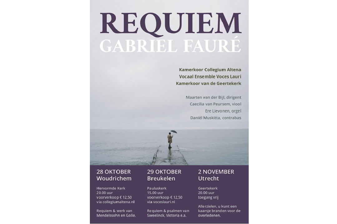 Najaarsconcert Collegium Altena - Requiem Fauré Altena