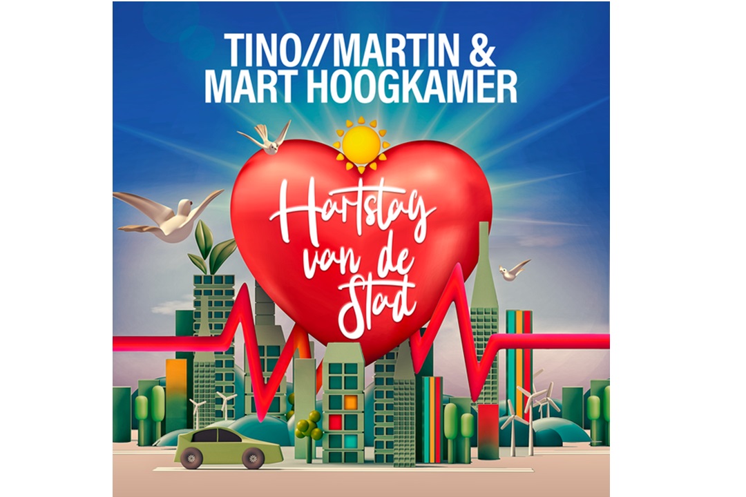 Flitsfeitje Tino Martin & Mart Hoogkamer van Hartslag van de stad