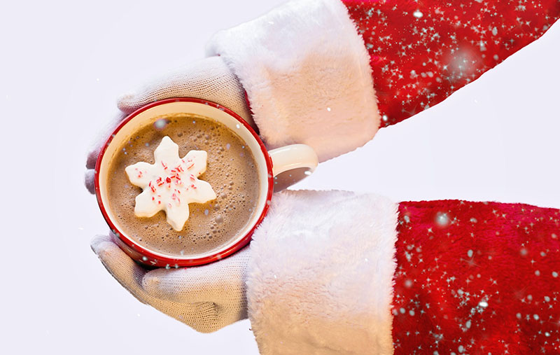 Mok Bommelerwaard wordt gevuld met warme chocolademelk Zaltbommel