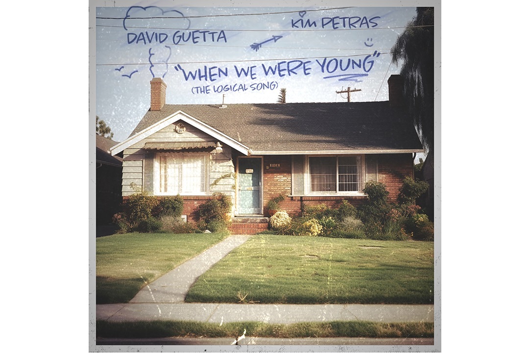 Flitsfeitje: When we were young (the logical song) van David Guetta & Kim Petras 