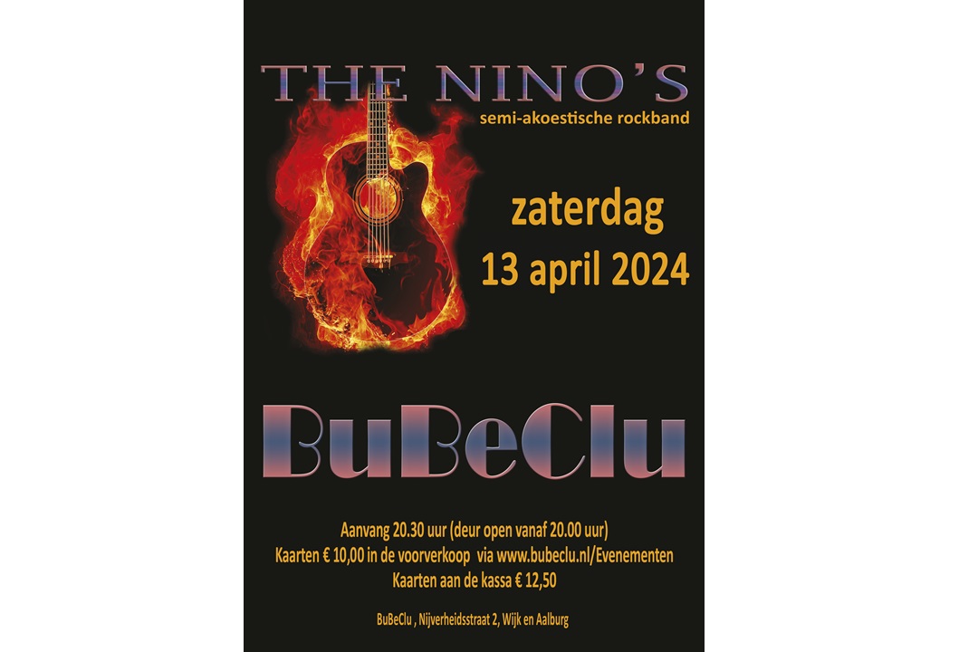 Avondvullend optreden van The Nino’s 