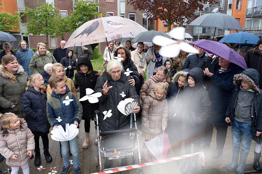 Beleeftuin Zorgcentrum ’t Slot Dierenbeweegpad Gameren feestelijk geopend