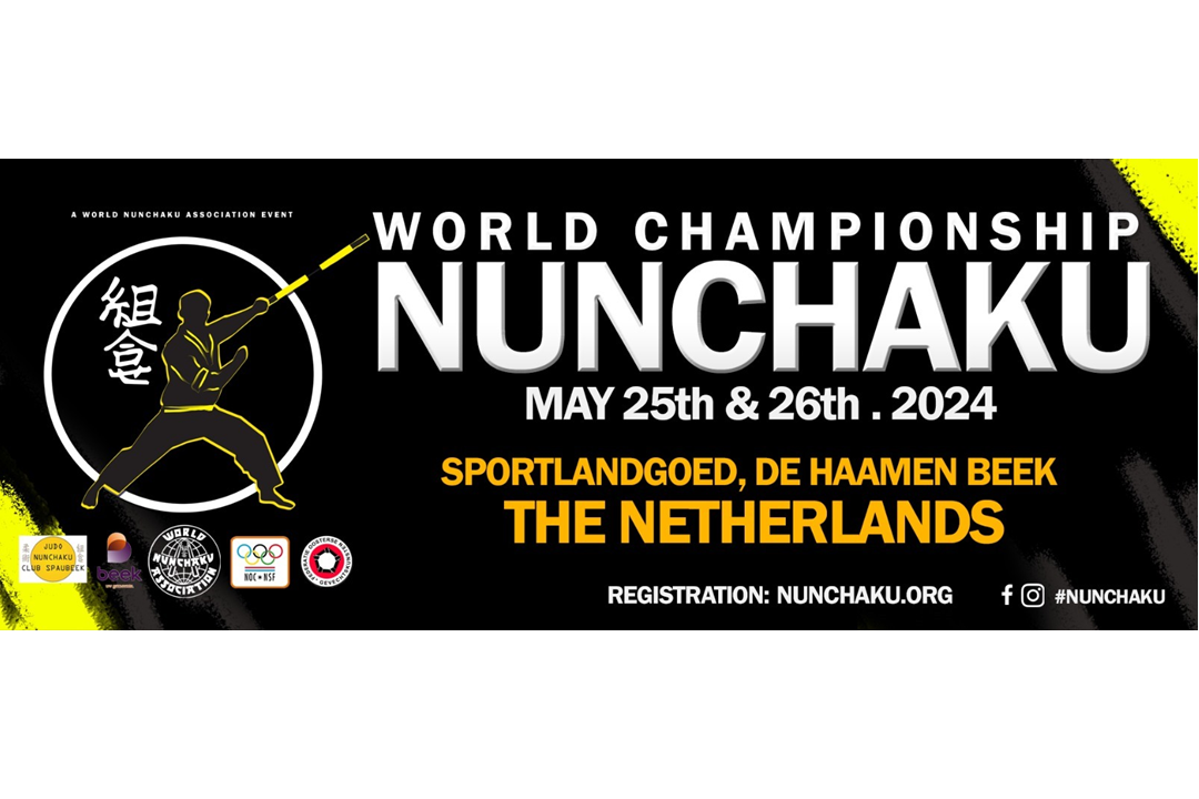 WK Nunchaku-Do in Nederland Sportteam-Elhatri neemt deel met 3 deelnemers