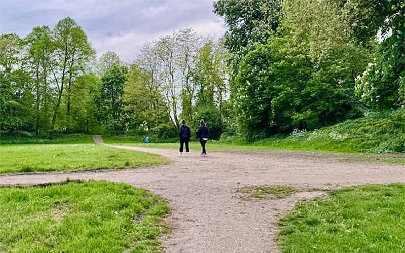 Wandelen door de Kindertuin: wie wil, kan mee