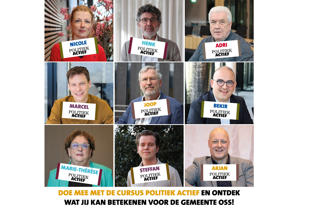 Schrijf nu in voor de cursus Politiek Actief