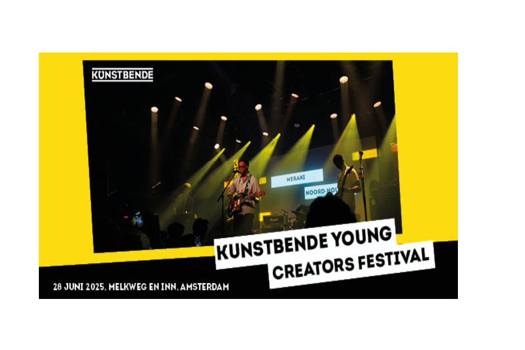 Early Bird Tickets voor het Kunstbende Young Creators Festival 2025!
