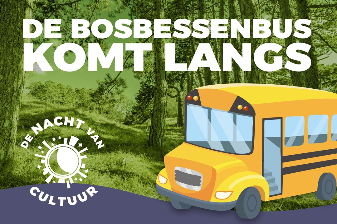 Gratis naar de Nacht van Cultuur met de Bosbessenbus!
