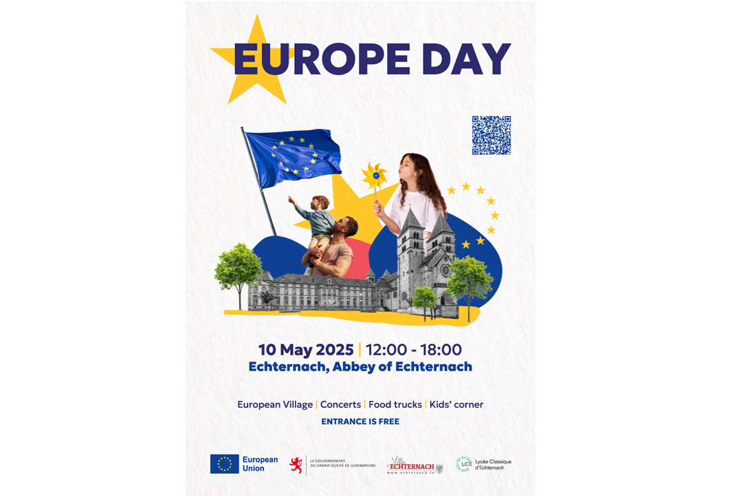 Buren vertegenwoordigt Nederland op Europe Day 2025 in Luxemburg