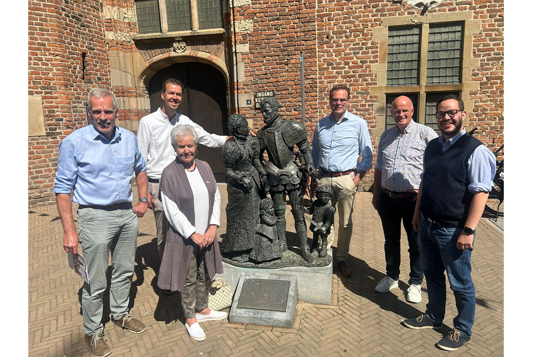 CDU Dillenburg op vriendschapsbezoek bij PCG Buren