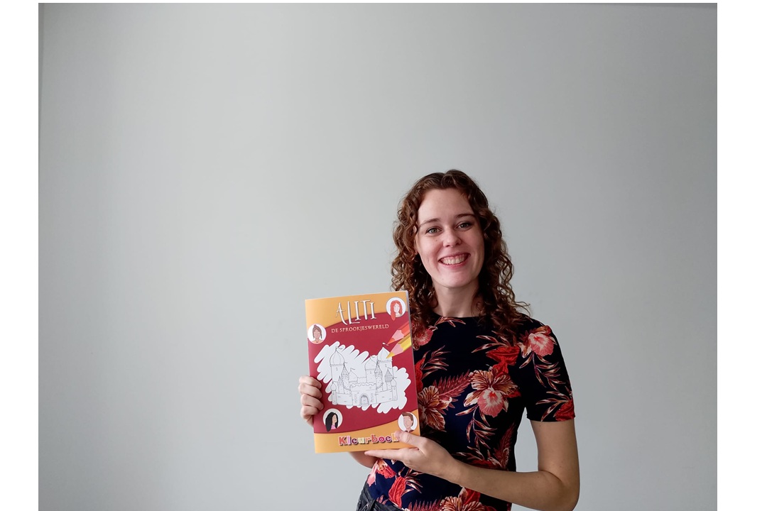 Sprookjesschrijfster illustrator Sanne Marley nieuw werk op dag het sprookje