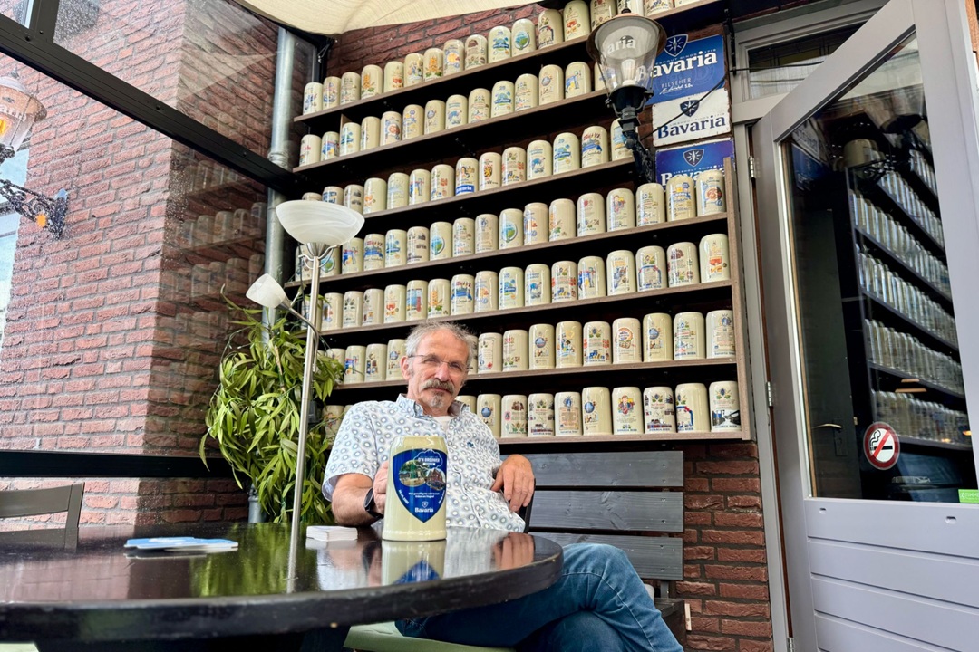 bierpullen cafe D`n Brouwer Mariaheide 