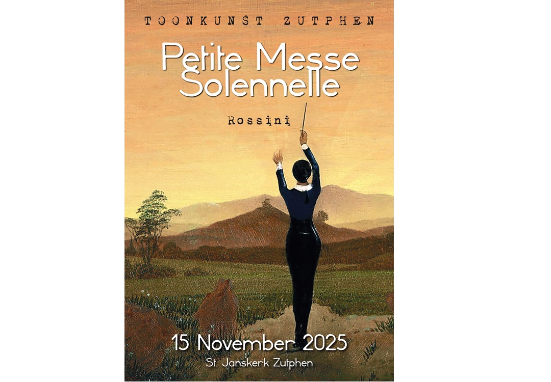Toonkunst Zutphen voert Rossini’s Petite Messe Solennelle uit in de Sint Janskerk