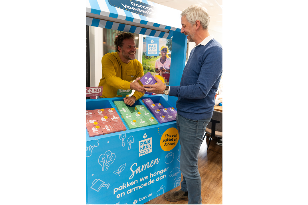 Kringloopwinkels van Dorcas in actie voor voedsel
