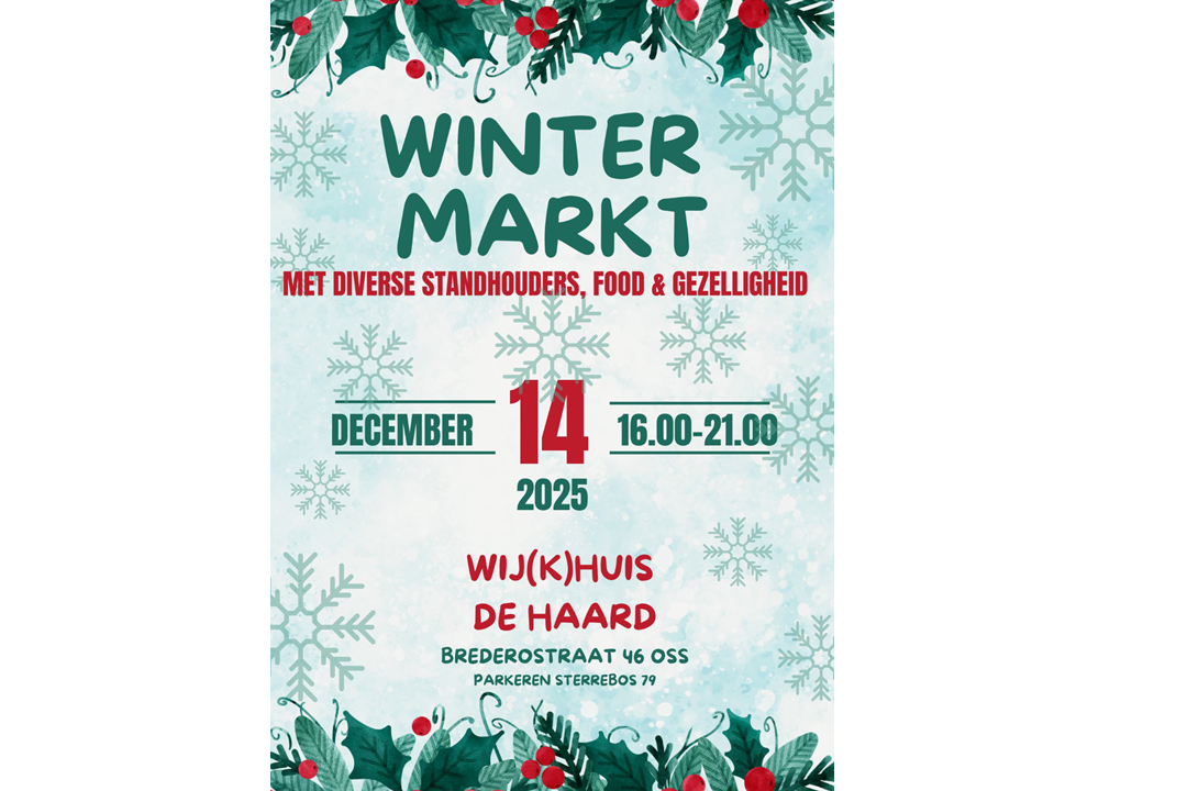 Wintermarkt 14 december 2025