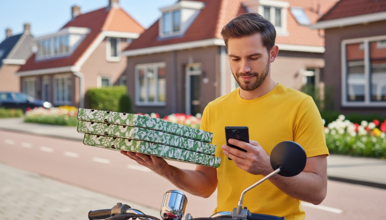 Hoe vaak laten Brabanders eten thuisbezorgen?