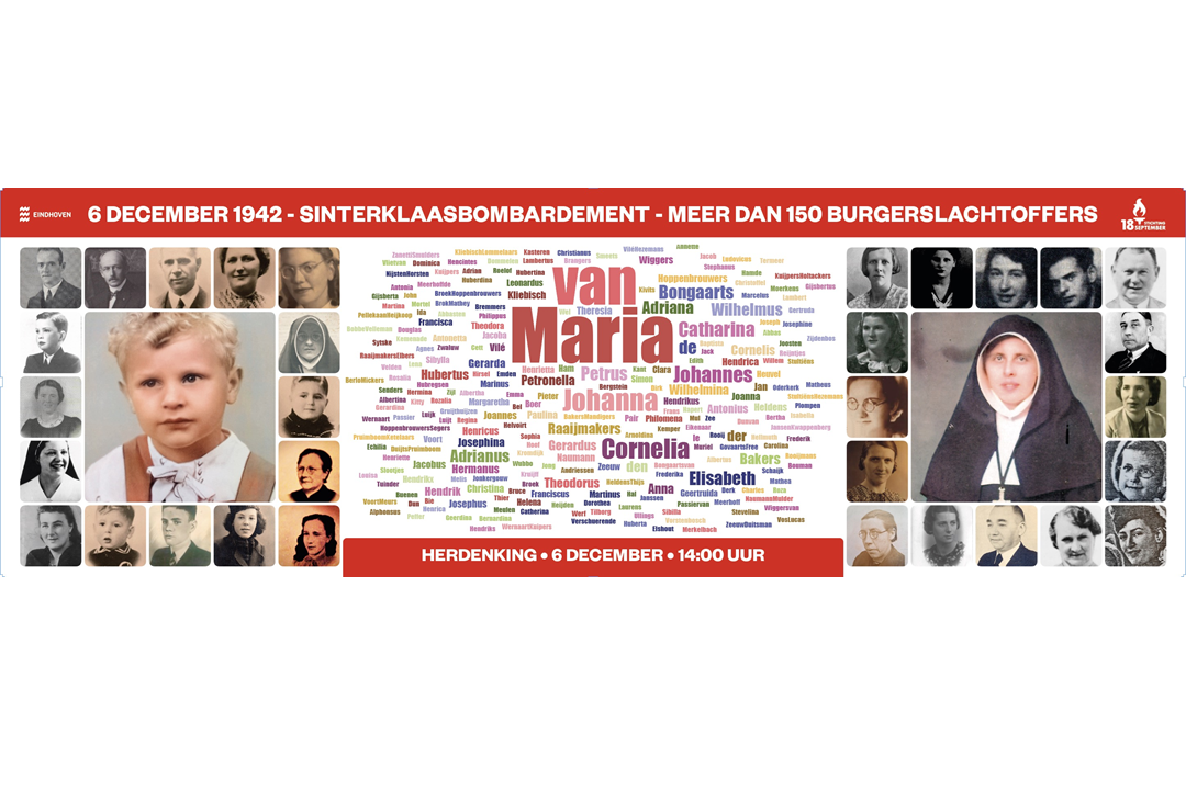 Herdenking Sinterklaasbombardement 6 december 2025