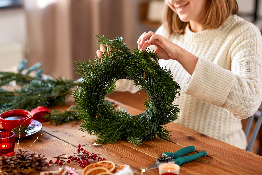 Workshop kerststukjes maken voor mantelzorgers