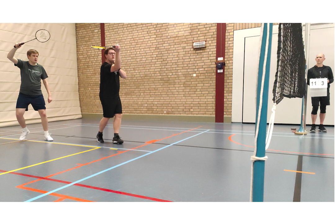 Badmintonners Orbit2001 nog ongeslagen in 2026