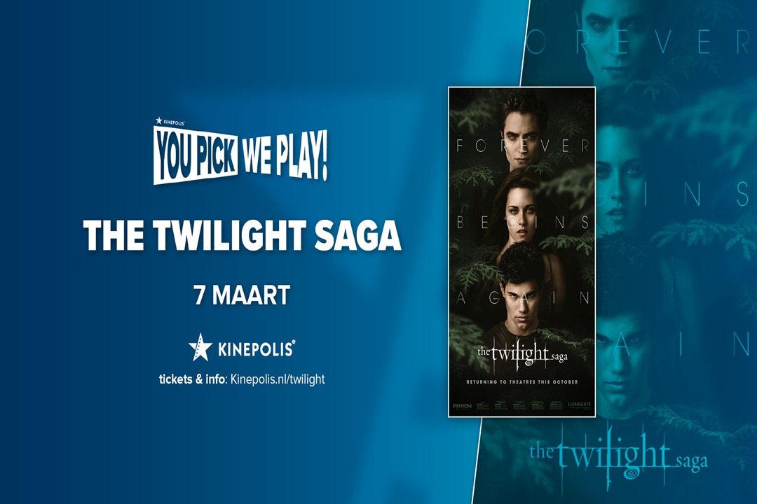 Kinepolis organiseert Twilight-marathon op zaterdag 7 maart