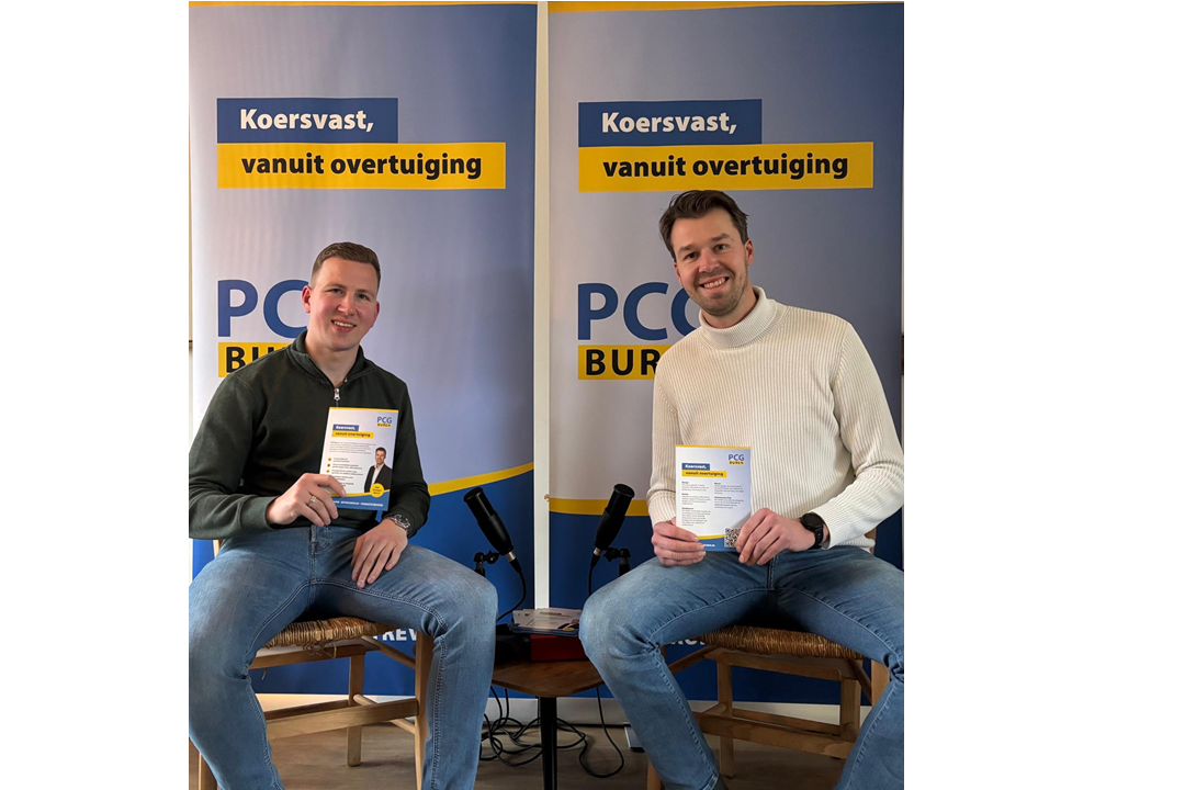 PCG Buren's podcast Burenpraat bereikt top 30 van politieke podcasts
