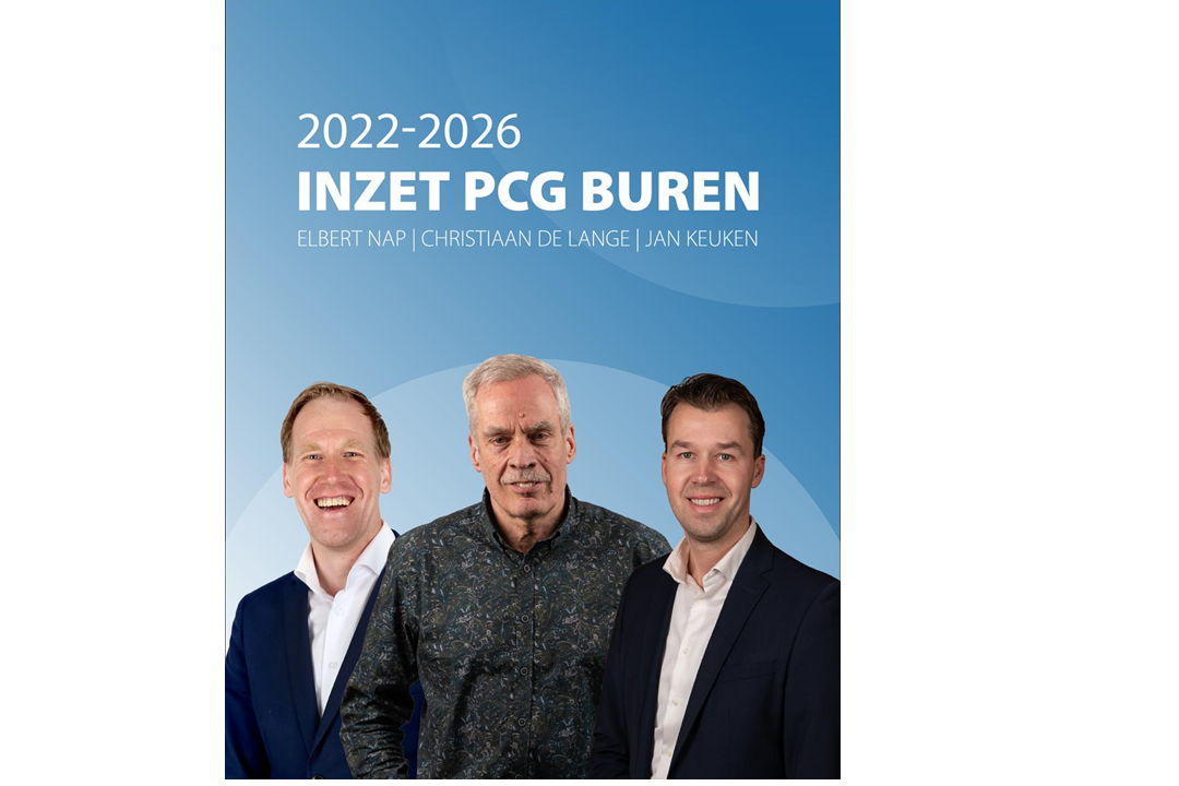 PCG Buren blikt terug op vier jaar inzet voor de Gemeente Buren