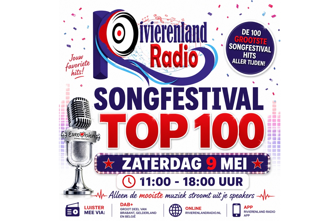 Songfestival Top 100: Jouw Stem Bepaalt de Hits op 9 Mei