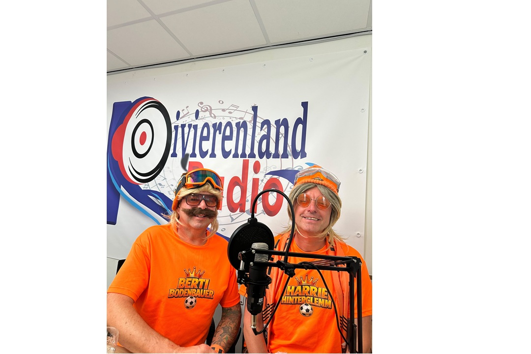 Berti Bodenbauer en Harrie Hinterglemm te gast in Spitslicht op Rivierenland Radio