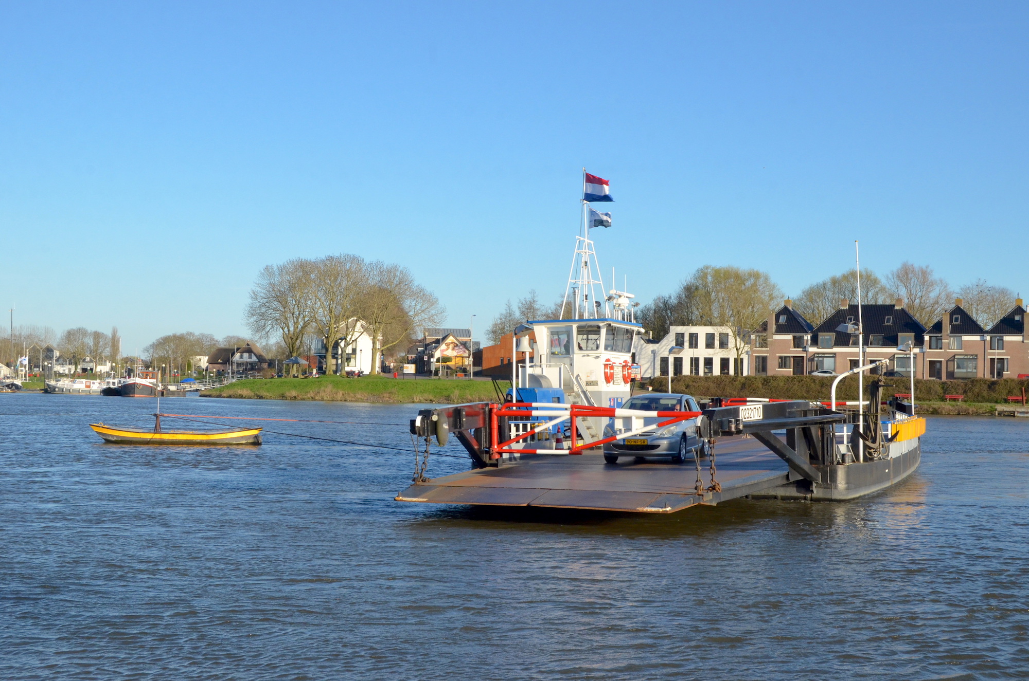 Veerpont Culemborg opnieuw uit de vaart door laag water