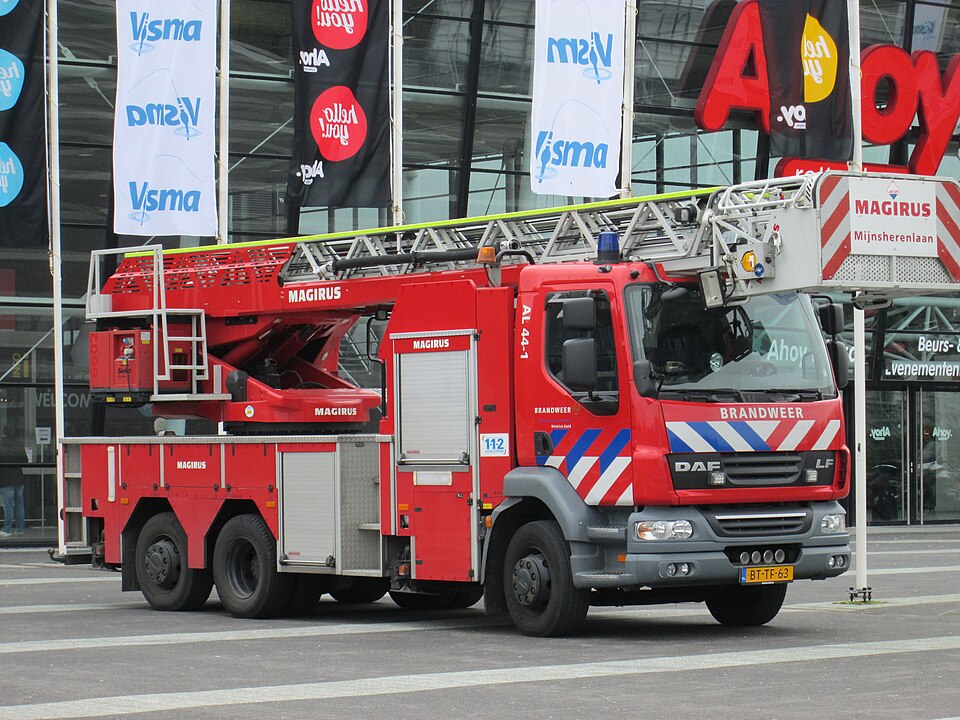 Containerbrand op bedrijventerrein in Zaltbommel